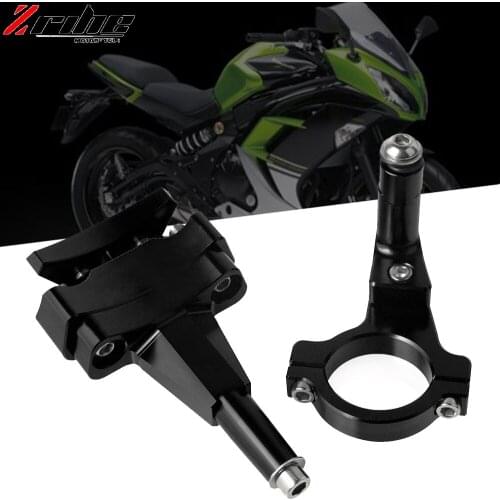 Steering Damper Bracket Motorcycle Accessories Steering Damper Bracket Stabilizer Kit for Kawasaki Ninja 400 Ninja400 2018 2019