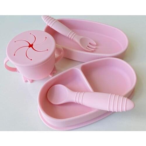 Baby Feeding Cups Baby Learning Baby Drinkware Silicone Snack Cups for Toddlers & Kids with Silicone Baby Trainer 2020 New