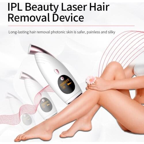 IPL Hair Removal for Women and Men,999,000 Flashes Auto Manual Modes 5 Energy Level Home Use Permanent Hair Removal Painless Hai