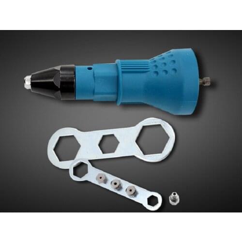 New 2.4 3.2 4.0 4.8mm Electrical Rivets Tool Adaptor Cordless Drill Adapter Rivet Gun Adapter For Blind Rivets