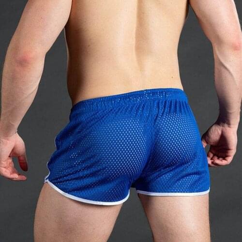New Summer Fitness shorts Mens Mesh Breathable Quick Drying Fashion Casual Joggers Sportswear Beach shorts Popular shorts