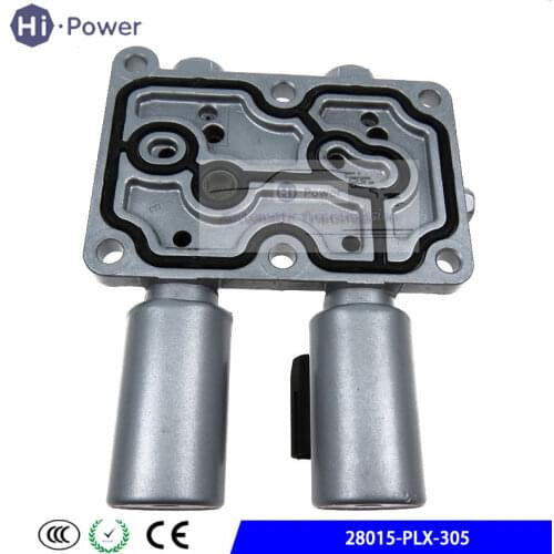 OEM) 28015-PLX-305 28250-PLX-305 Transmission Dual Linear Solenoid For Honda Civic '01-'05 28250PLX305 28015PLX305