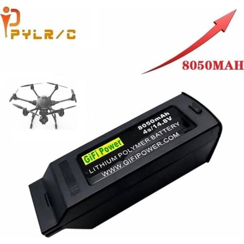 Upgrade 14.8V 8050mAh Large Capacity Battery 14.8V 4S Upgraded Replacement Lipo Battery Drone Battery For Yuneec Typhoon H H480