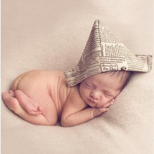 Newborn Photography Props Unisex Baby Boy Hat Photoshoot Studio Props Infant fotografia Accessories Baby fotoshooting Cap Hat