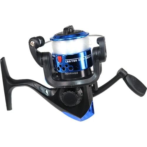 Fishing Reel 3 Bearing Mini Spinning Reel Ice Fishing Wheel 5.2 : 1 Gear Ratio Left And Right Hand Fishing Accessories