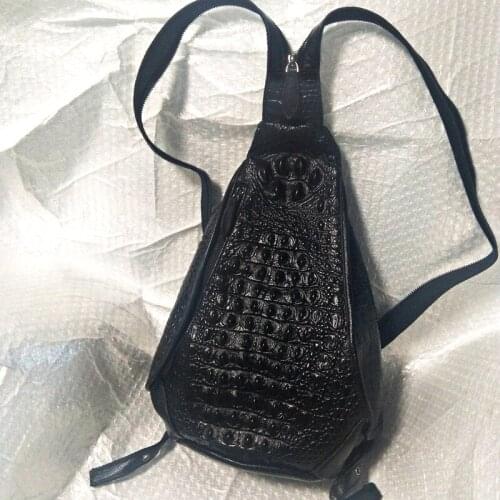 TOMUBIRD Fashion backpacks for teenage girls Designer Cow Genuine Leather Backpack vintage crocodile lines Women Travel BackPack