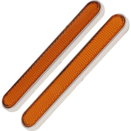 Front Fork Leg Reflectors Reflective Stripe For Harley Sportster 883 1200
