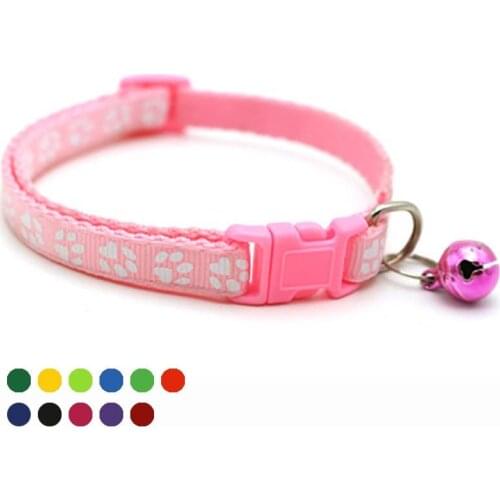 Reflective Cat Dog Collars At Night To Prevent Car Accidents/Getting Lost for Large Medium and Small Dogs To Lead Pet Supplies