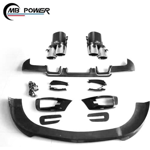 V class w447 V260 B style front spoiler rear diffuser for w447 V260 vito body kits