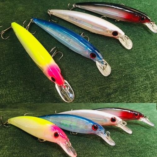 1PCS/LOT Fishing Lure Minnow Lures Hard Bait Pesca 11CM/13.5G Fishing Tackle isca artificial Quality Hook Swimbait