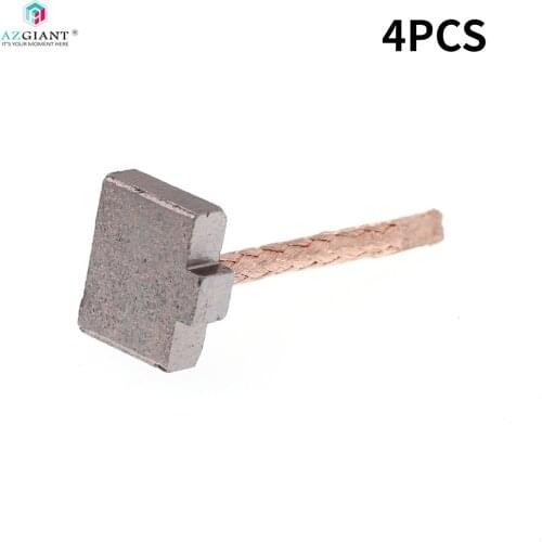 4pcs 5*6*12mm for Volkswagen Jetta Daewoo Fukang car starter motor carbon brush Electric Vehicle Generator Regulator Alternator