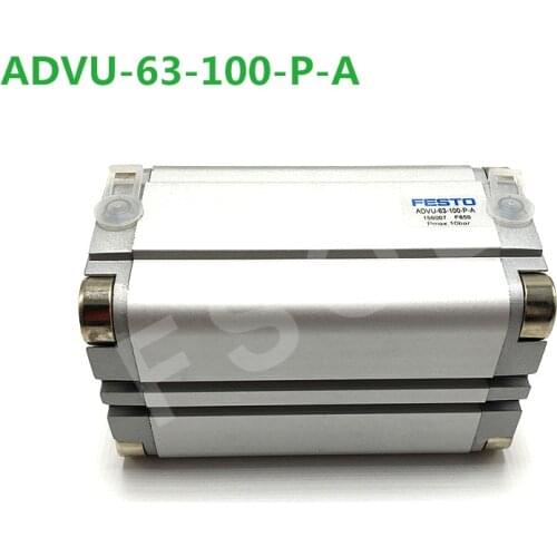ADVU-63-35,40,45,50,60,100-P-A ADVU-63-35,40,45,50,60,100-A-P-A FSQD FESTO Compact cylinders Pneumatic components ADVU series