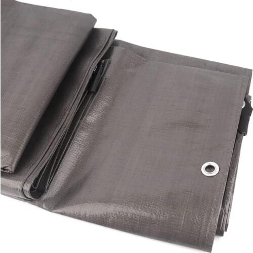 0.35mm 2.2m x 2.8m Silvery PE Tarpaulin Home Garden Rainproof Tarp Pet House Waterproof Shelter Sun Shade Net Shading Nets