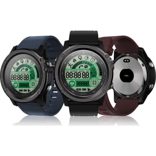 STrollAR Mens Sport Clock Waterproof 50m Countdown LED Digital Man Military Compass Wrist Watch Relogio Masculino with APP