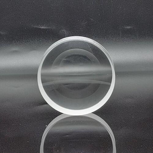 Double Concave Lens Optical Glass K9 Material Diameter 12mm Focal Length -24.12mm Prism Lens Customization
