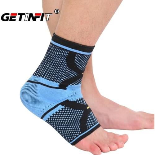 Getinfit 1PCS Sports Ankle Support Ankle Pad Elastic Brace Guard Basketball Football Badminton Anti Sprained Ankles Protector