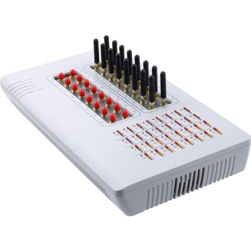 GoIP 32 GSM VOIP Gateway/GoIP32 for IP PBX / Router / Support remote control/ with short antennas