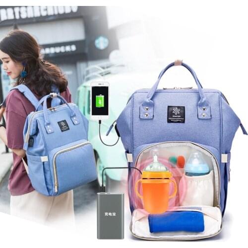 2020 new Mummy bag multi-function waterproof backpack backpack maternal mother package for delivery