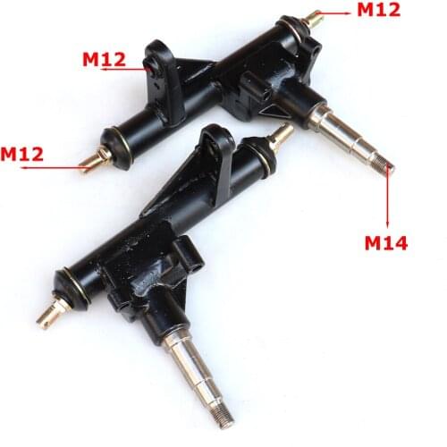 One Pair 240mm Steering Strut Knuckle Spindle Fit For 110cc 150cc 200cc Go Kart Buggy Karting ATV UTV Quad Bike Parts