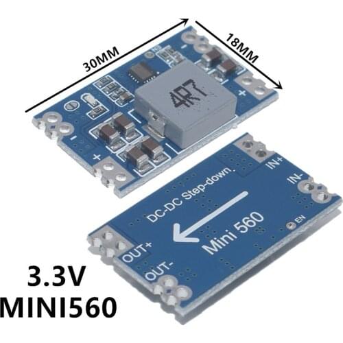 1PCS SX 5A DC-DC mini560 step-down stabilized voltage supply module output 3.3 5V 9V 12V