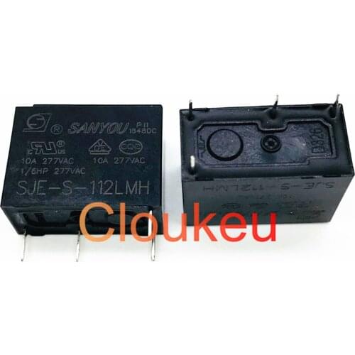 Relay SJE-S-105LMH 112LMH 124LMH 5V 12V 24V 10A 4pin