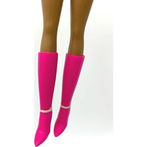 Mix styles for choose doll toy boots high heels shoes accessories for barbie fr dolls Top32