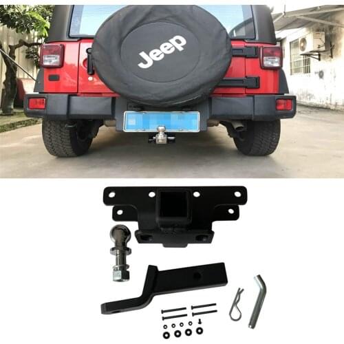 Rear Taailer Hook Steel For J E E P JK Wrangler 2007-2017 Kit