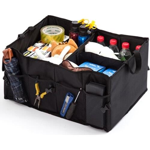 High Capacity Car Storage Box Folding Container Case Multifunction Car Styling Trunk Bag Interior Storage Organizer Container