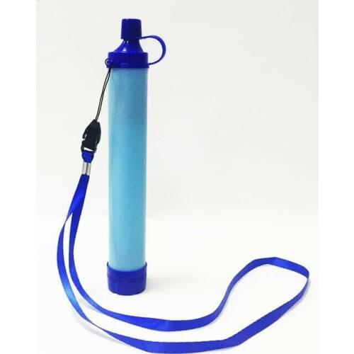 Military 99.99% Water Filter Purification Emergency Gear Straw Camping Hiking