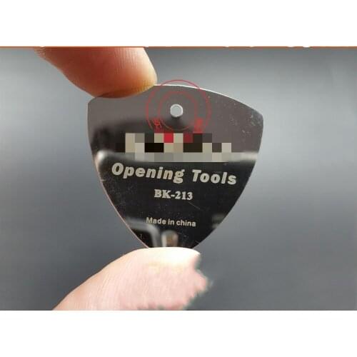 10pcs/lot mobile phone flat plate prying shell steel stripper piece notebook stripper piece prying shell artifact