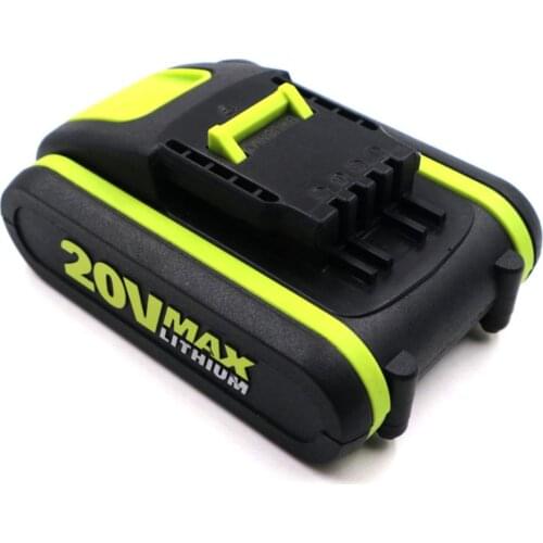 2PCS 2.0Ah 18650 Battery WOX20A 20V Li-ion Battery Replacement for WOX WA3551.1 WA3516 WA3520 WA3525 WA3549.1 WG151s WG155s