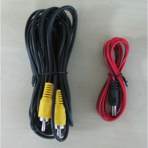 Car Camera Parking Assistance 12V Power Wire + Signal Wire AM For Universal 213 Accessories
