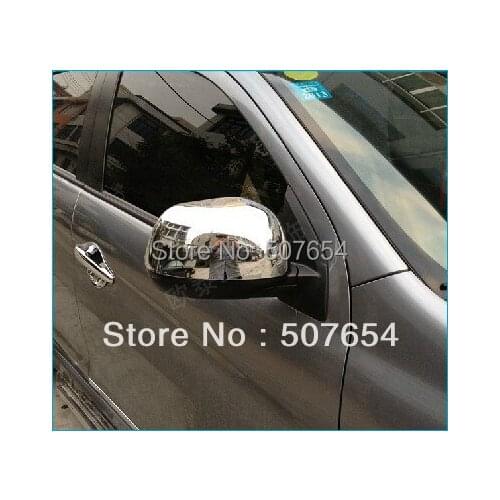 Higher star ABS chrome 2pcs car side door decoration cover,protection cap for MITSUBISHI ASX 2011-2013