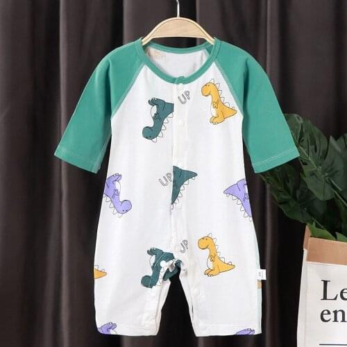 0-2 Year Old Baby Clothes Summer Thin Girls' Onesie Pure Cotton Lovely Newborn Baby Romper Infantil Costume Baby Boy Jumpsuit