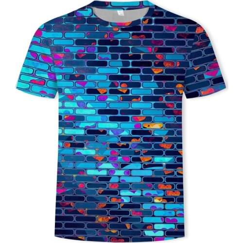 Popular Men Tshirt Short Sleeve 3D Printed Lightning T-shirt Uniquely Raindrop T-shirt Loose O-neck 2020 Summer Men’s Clothes