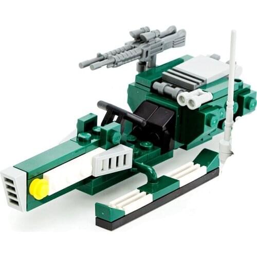 City Military Speed Attack Motorcycle Education Toy For Children 88PCS GD8206 Militaries Sets Toy Hobbies Gift Compatible Blocks