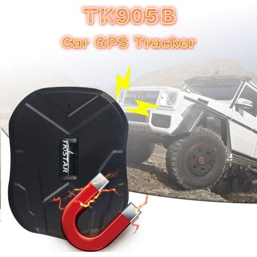 GPS Car Tracker TK905B GPS Track for Vehicle Truck Big Battery 10000mAh Long Standby Time History Route Playback Movement Alarm