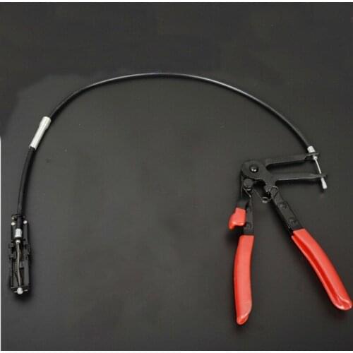 Auto Vehicle Repair Tools Cable Type Flexible Wire Long Reach Hose Clamp Pliers Tools for Car Repairs