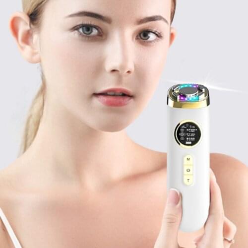 Micro-current Ultrasonic EMS Vibration Beauty Device RF Radio Frequency