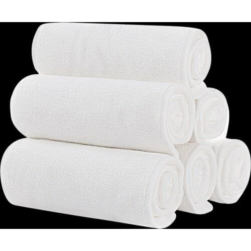 2pcs Adult Cloth Diaper Nappies Microfiber Inserts Reusable Super Soft Urine Collector for Teen Incontinence Changable 4 Layers