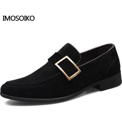 2021 Spring And Autumn Loafers For Men Leisure Scrubs Driving Small Leather Shoes Large Size 38-48
