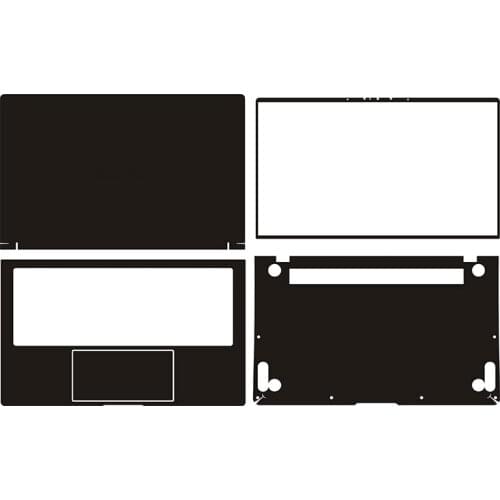 Carbon fiber Laptop Sticker Skin Decal Cover Protector for Asus deluxe 14s UX434F 14"