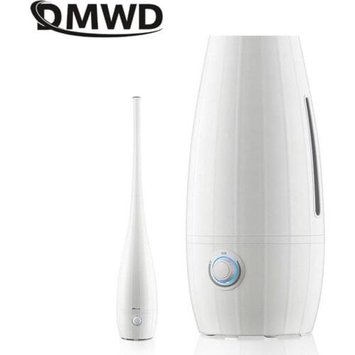 DMWD 220V 25W 4L Aroma Essential Oil Diffuser Ultrasonic Air Humidifier for Office/bedroom Mute Zero radiation Floor type
