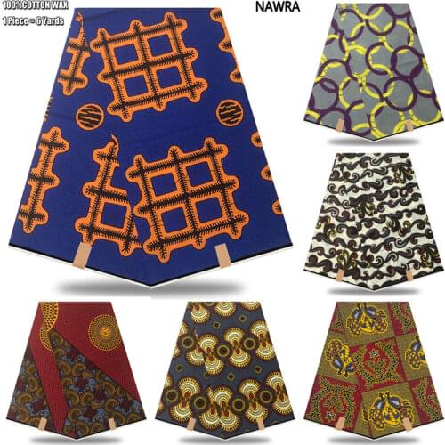 New 100% cotton Soft Batik 2021 High Quality Original Guaranteed Veritable African Real Wax Fabric Ghana style Design Sewing X-8