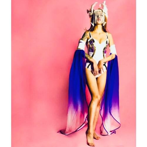 2021 New Festival Clothing For Women Adult Nightclub Female Singer Cosplay Stage Performance Costumes Pole Dance Outfits DWY6070