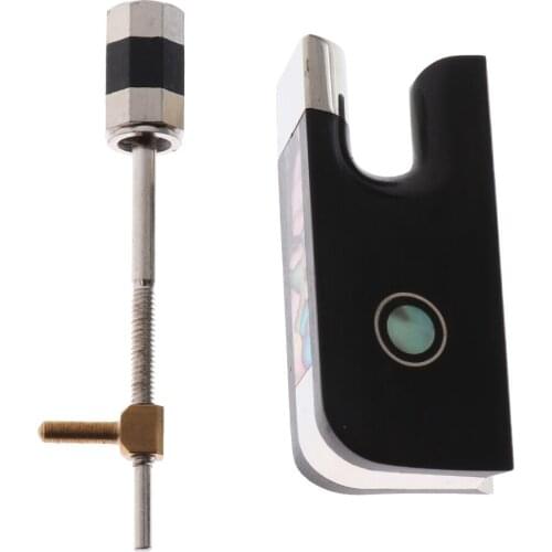 Full Size 4/4 Cello Ebony Frog And Screw For Cello Parts Accessoires