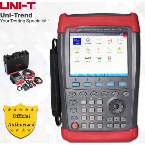 UNI-T UT285A Three Phase Power Quality Analyzer; Voltage/Current/Frequency, Harmonic, Inrush, Power and Energy Tests