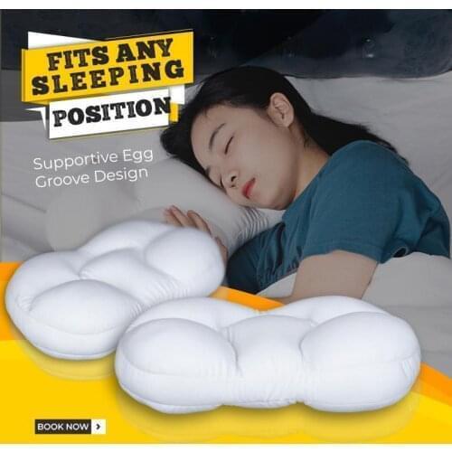 All-Round Sleep Pillow Memory Foam Bedding Neck Protection Slow Rebound Foam Shaped Health Cervical Neck Sleep Support Concave