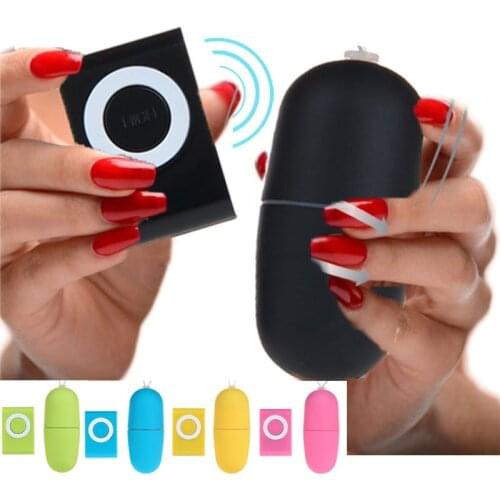 Candiway Funny Mp3 Shape 20 Models Remote Control Vibrating Jumping Egg Masturbation G-Spot Stimulate Sex Toys For Couple 1PC