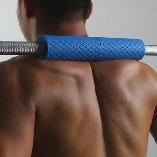 1 Pair Dumbbell Grips Barbell Thick Bar Ajustables Handles Kettlebell Fat Grip Weightlifting Support Silicone Anti-Slip Protect